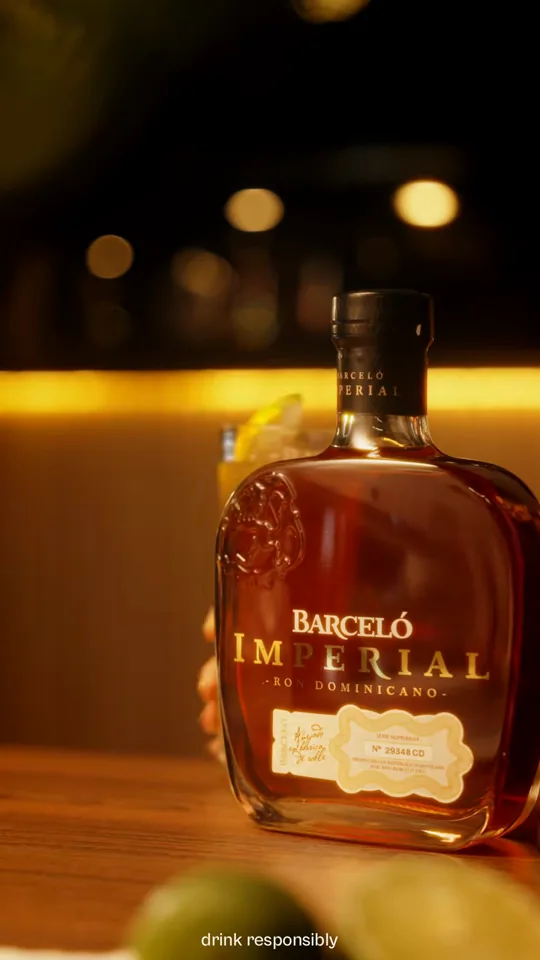 Ron Barceló · Imperial & Tonic: fotograma del cóctel preparado